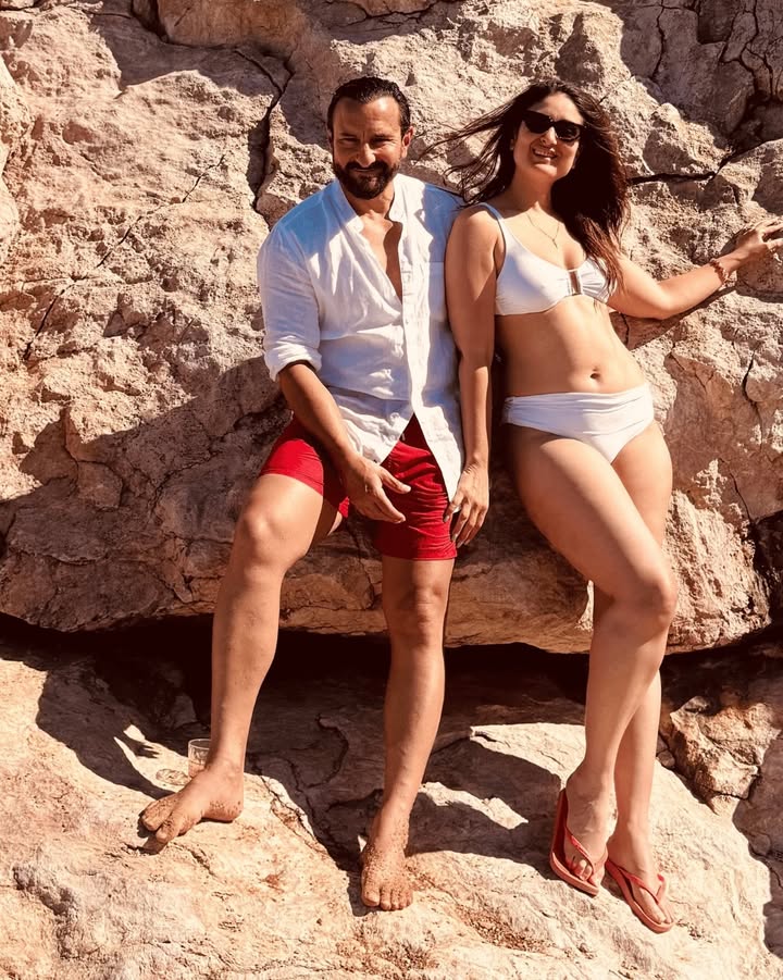 Saif Ali Khan Turns 56: Kareena Kapoor Khan Shares Saif-Approved Vacation Pictures, Calls Him Her ‘Forever Ride Or Die’ 1