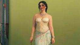 Sara Tendulkar Reinvents Corset Saree Look
