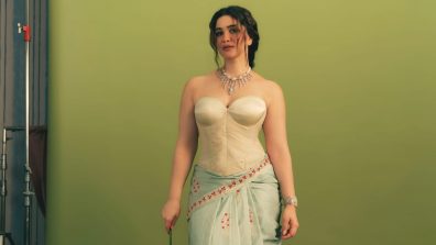 Sara Tendulkar Reinvents Corset Saree Look