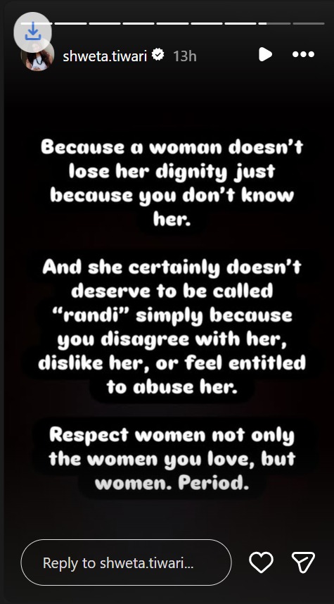 Shweta Tiwari Calls Out Online Abuse Against Women, Questions Raj Thackeray 1