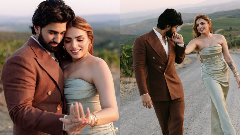 Singer Sukriti Kakar Gets Engaged To BF Shoumik Shetty, Drops Dreamy Sunset Proposal Pictures—Check Out 1