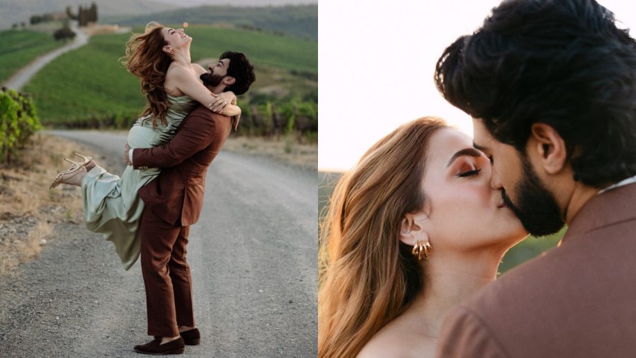 Singer Sukriti Kakar Gets Engaged To BF Shoumik Shetty, Drops Dreamy Sunset Proposal Pictures—Check Out 1