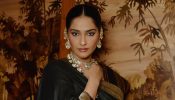 Sonam Kapoor  in Hand-Embroidered Pichwai-Inspired Ensemble