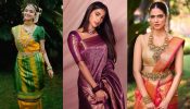 South Divas Keerthy Suresh, Pooja Hegde and Malavika Mohanan Timeless Kanjeevaram Silk Sarees