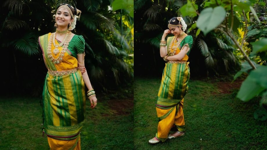 South Divas Keerthy Suresh, Pooja Hegde and Malavika Mohanan Timeless Kanjeevaram Silk Sarees 1