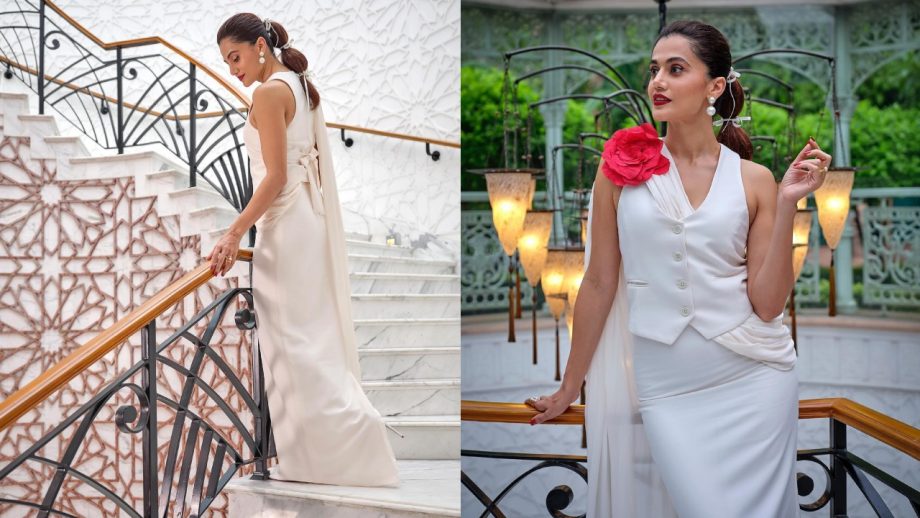 Taapsee Pannu, Janhvi Kapoor, Priyanka Chopra Own All-White Glam 1