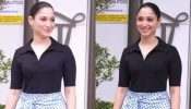 Tamannaah Bhatia’s Parisian Glam in Polka Dots and Fine Jewelry