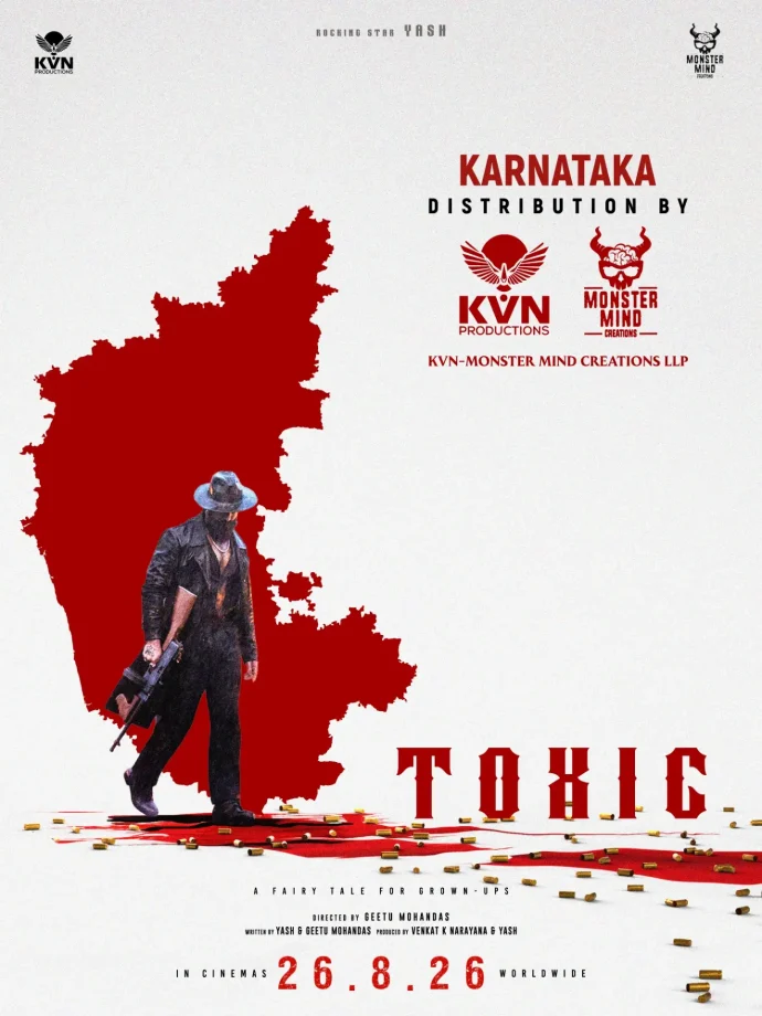 “Toxic “ to Have the Biggest-Ever Release in Karnataka 1
