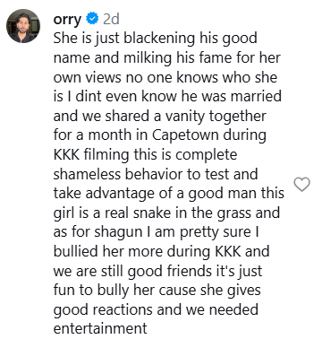 TV News: Orry's Statement On Gaurav Khanna And Akanksha Chamola To Ravi Dubey Completing 21 Years In The Industry 1