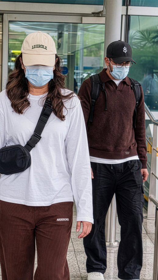 Virat Kohli And Anushka Sharma Return To India; Their Airport Appearance Grabs Attention 1