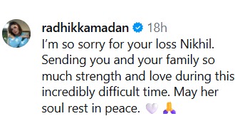 108 Base Hospital Actor Nikhil Khurana’s Mother Passes Away, Co-Star Erica Fernandes In Disbelief 1