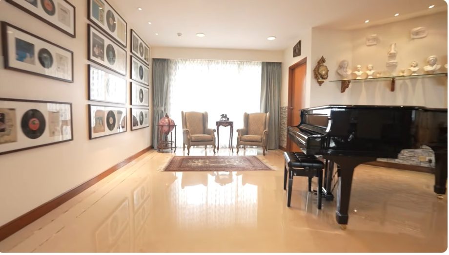 Peek Into Singer Adnan Sami's Luxurious Mumbai Home: Rare Antiques To Original Records 3