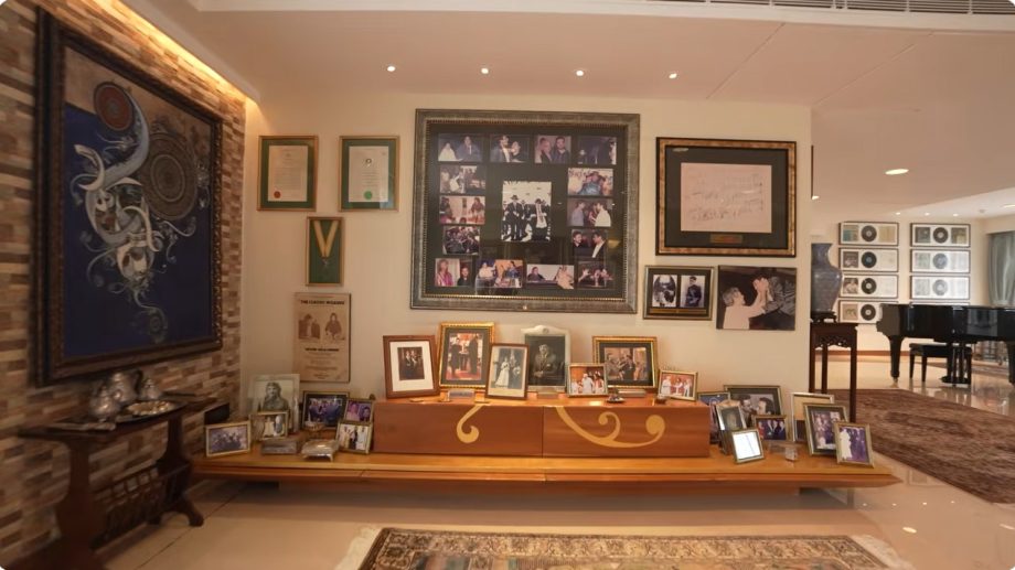 Peek Into Singer Adnan Sami's Luxurious Mumbai Home: Rare Antiques To Original Records 6