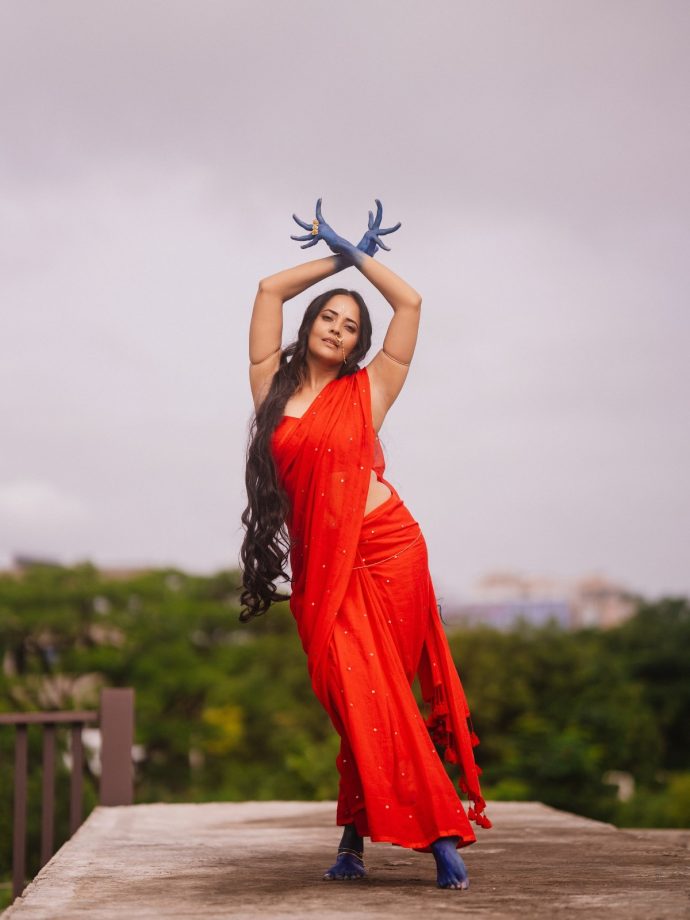 Anasuya Bharadwaj Janmashtami Look: Actress Channels Radha-Inspired Traditional Glam 1