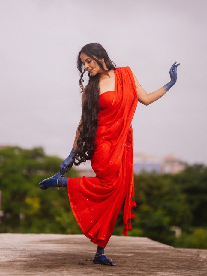 Anasuya Bharadwaj Janmashtami Look: Actress Channels Radha-Inspired Traditional Glam 1