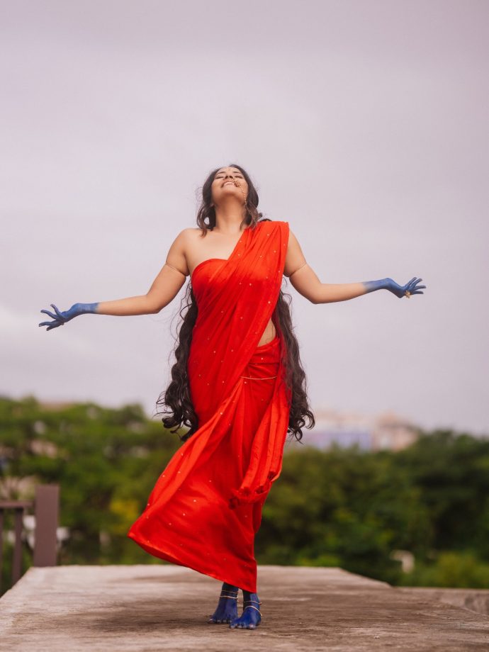 Anasuya Bharadwaj Janmashtami Look: Actress Channels Radha-Inspired Traditional Glam 1