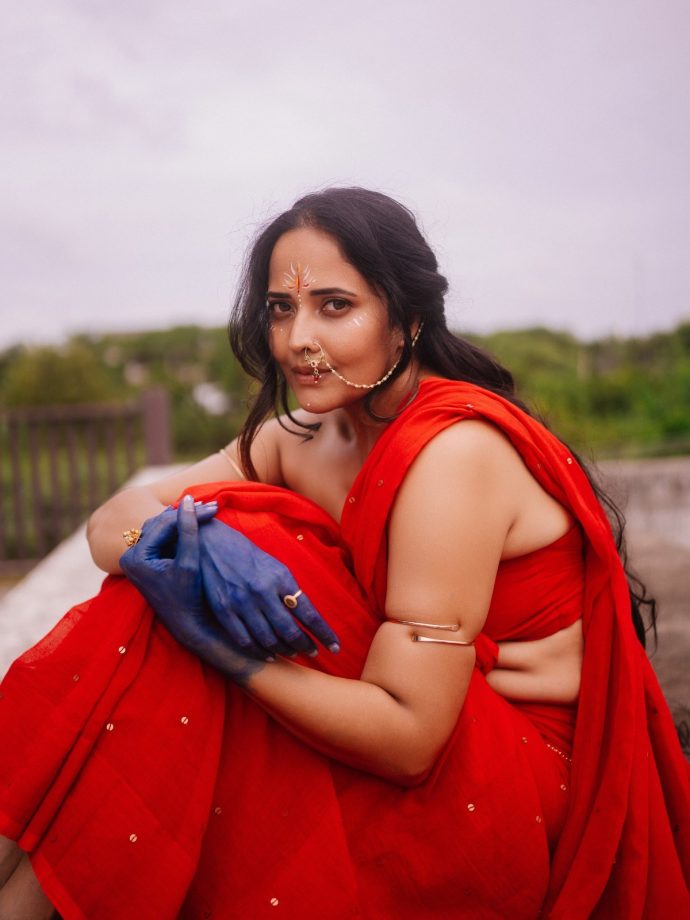 Anasuya Bharadwaj Janmashtami Look: Actress Channels Radha-Inspired Traditional Glam 1