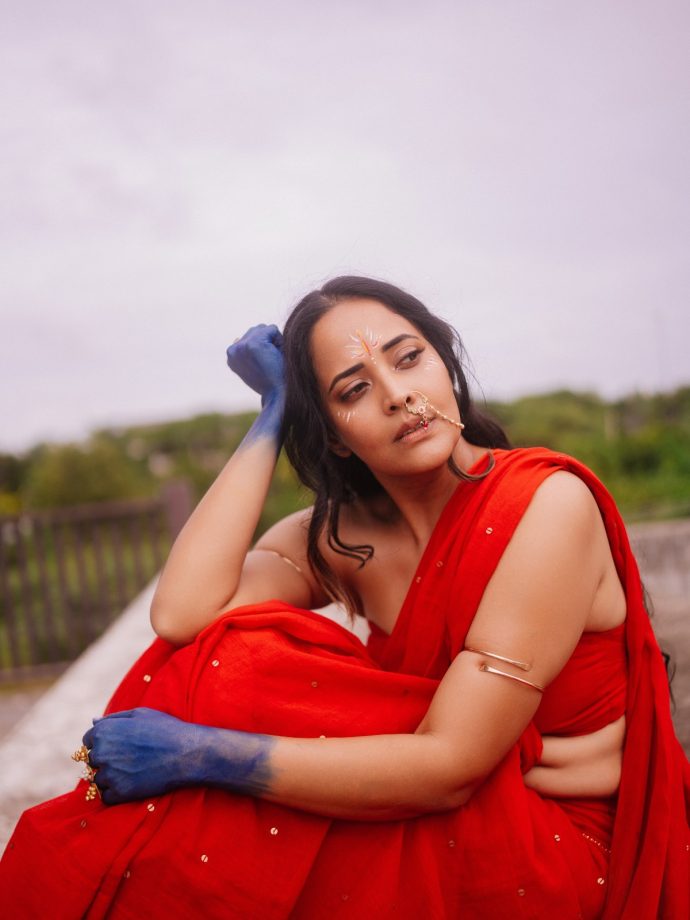 Anasuya Bharadwaj Janmashtami Look: Actress Channels Radha-Inspired Traditional Glam 1