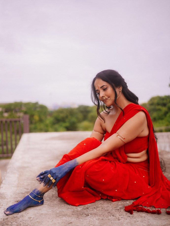 Anasuya Bharadwaj Janmashtami Look: Actress Channels Radha-Inspired Traditional Glam 1