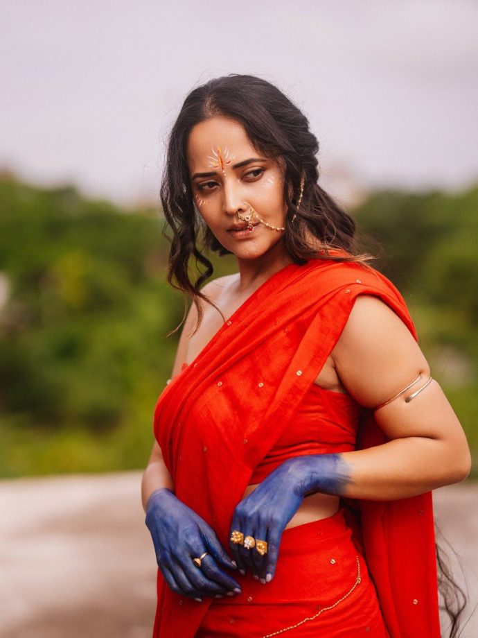 Anasuya Bharadwaj Janmashtami Look: Actress Channels Radha-Inspired Traditional Glam 1