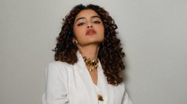 Anupama Parameswaran White Power Suit Look