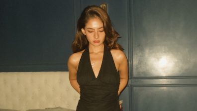 Anushka Sen Owns The Night In A Jaw-Dropping Black Halter Dress