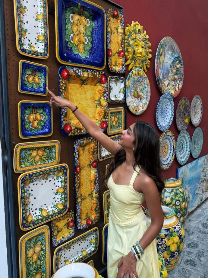 Apoorva Makhija aka Rebel Kid Shares Dreamy Italy Vacation Moments In Blue Bikini And Butter Yellow Look 1