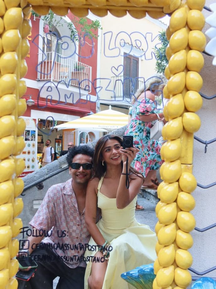 Apoorva Makhija aka Rebel Kid Shares Dreamy Italy Vacation Moments In Blue Bikini And Butter Yellow Look 1