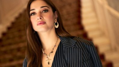 Tamannaah Bhatia Owns The Room In This Glamorous Black Suit Look