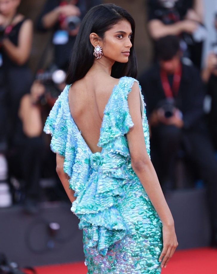 Bhavitha Mandava’s Venice Film Festival Look Took 1,250 Hours To Create — See Her Chanel Mermaid Gown 1