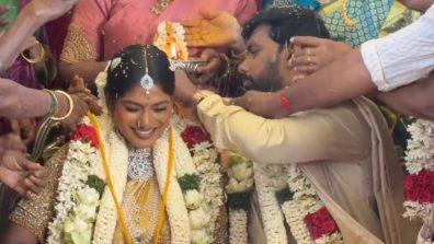 Bigg Boss Tamil Fame Vinusha Devi Marries Longtime BF Lingeshwaran Thiyagarajan