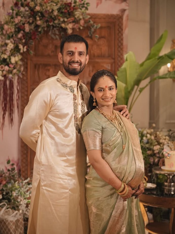 Cricketer Jitesh Sharma With Wife Shalaka Makeshwar Announces Pregnancy—See Dreamy Pictures 1