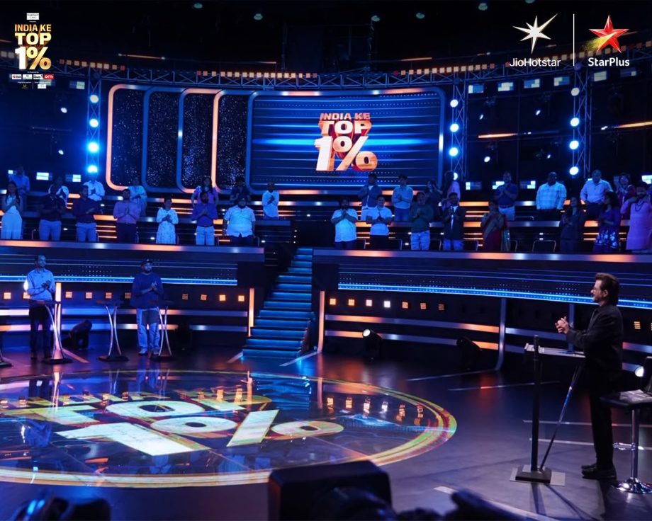 Day 1 With Anil Kapoor! Megastar Takes Charge of the Grand Stage as First Glimpses From the India Ke Top 1% Set Surface 1