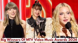 From Madonna, Taylor Swift To BLACKPINK Lisa: Big Winners Of MTV Video Music Awards 2026