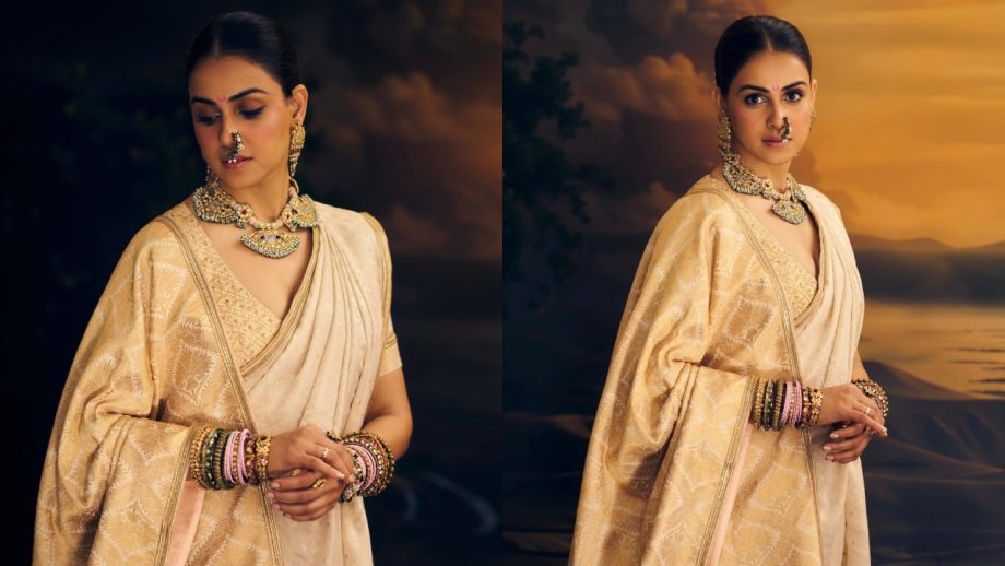 Genelia Deshmukh’s Ethnic Saree Collection Takes You Across India, From Paithani To Kanjeevaram 1