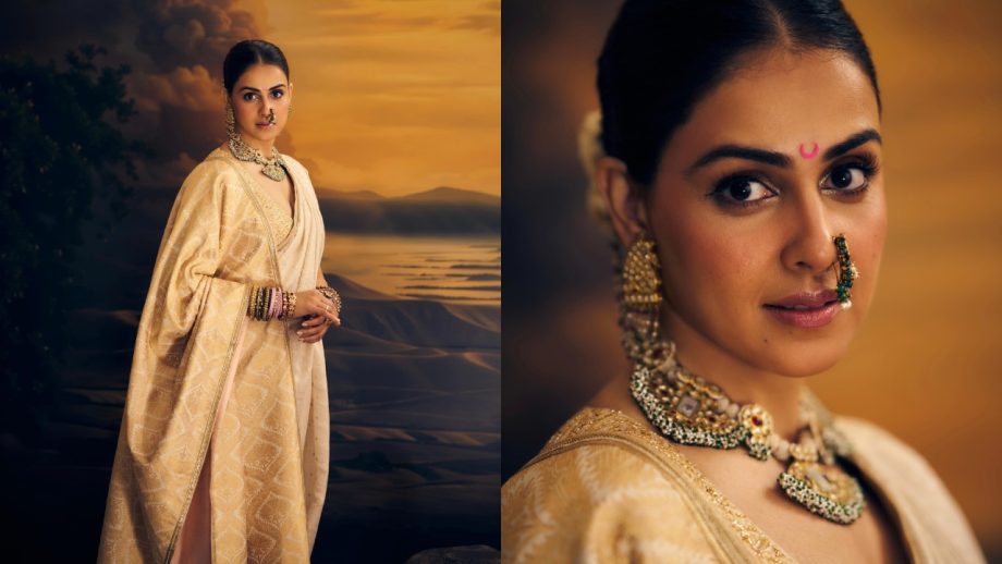 Genelia Deshmukh’s Ethnic Saree Collection Takes You Across India, From Paithani To Kanjeevaram 1