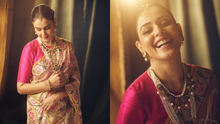 Genelia Deshmukh’s Ethnic Saree Collection Takes You Across India, From Paithani To Kanjeevaram 1