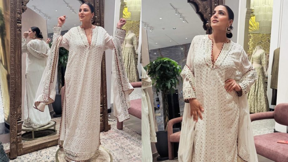 Hina Khan, Shraddha Arya, Shivangi Joshi And Erica Fernandes Serve Stunning Ethnic Looks 1