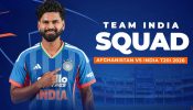 India Squad For Afghanistan T20I Series Announced: Shreyas Iyer To Lead Team India 1