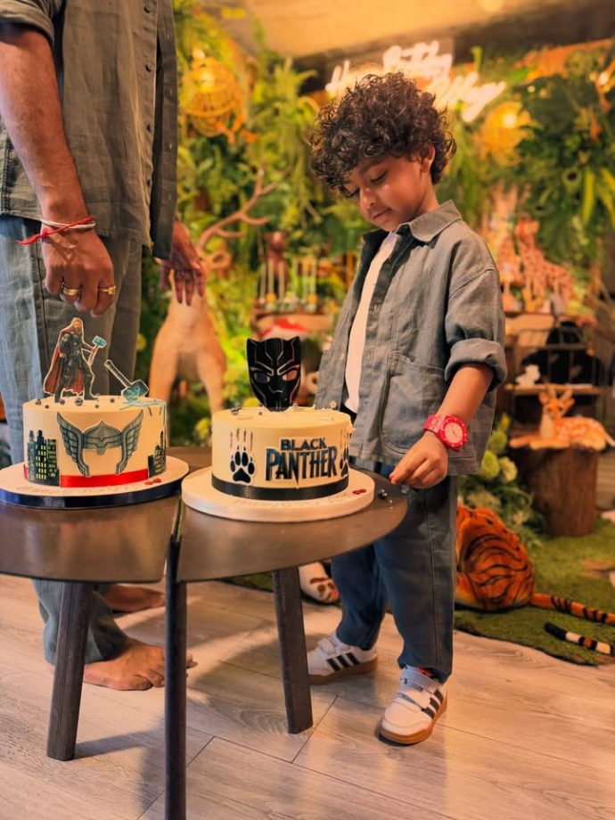 Inside Nayanthara-Vignesh Shivan's Twins Uyir-Ulag's 4th Birthday: Jungle Theme To Cute Kisses 1