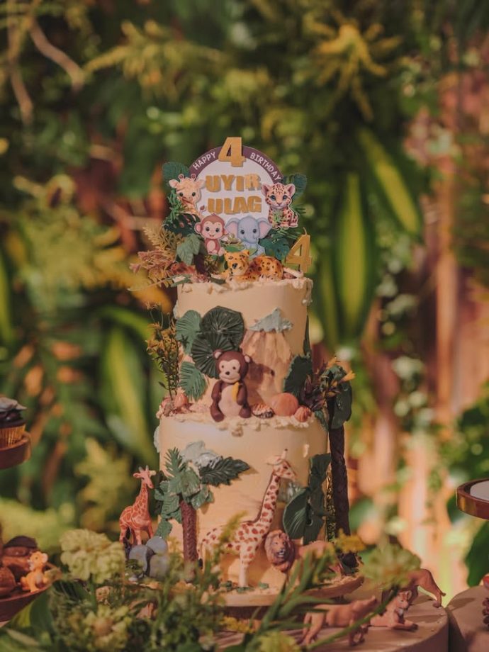 Inside Nayanthara-Vignesh Shivan's Twins Uyir-Ulag's 4th Birthday: Jungle Theme To Cute Kisses 1