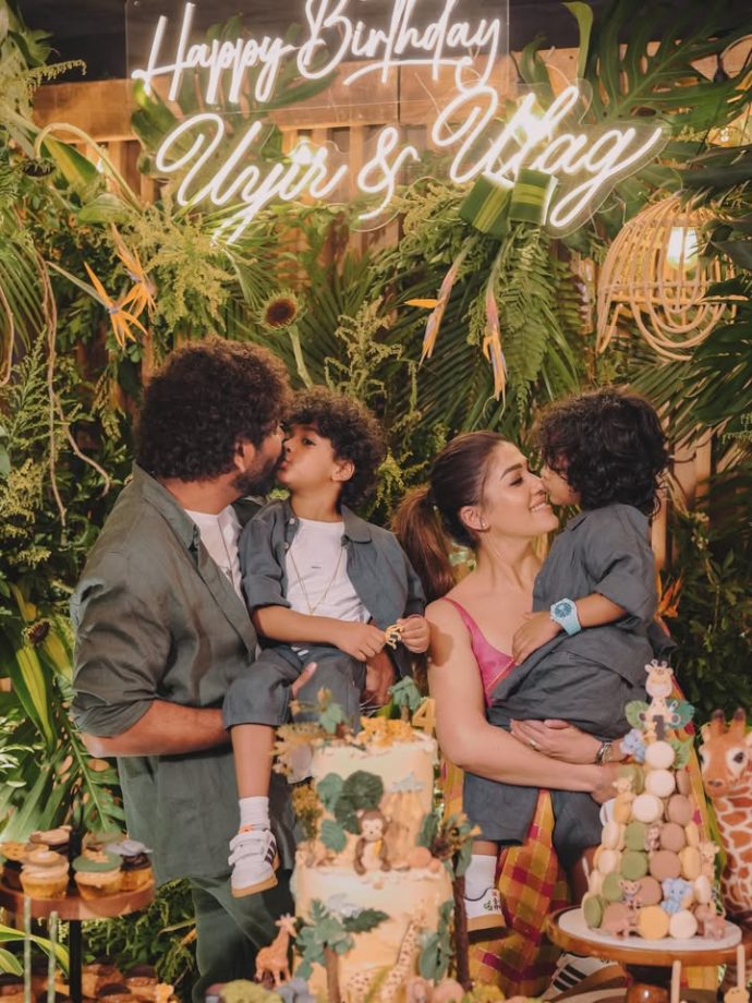Inside Nayanthara-Vignesh Shivan's Twins Uyir-Ulag's 4th Birthday: Jungle Theme To Cute Kisses 1