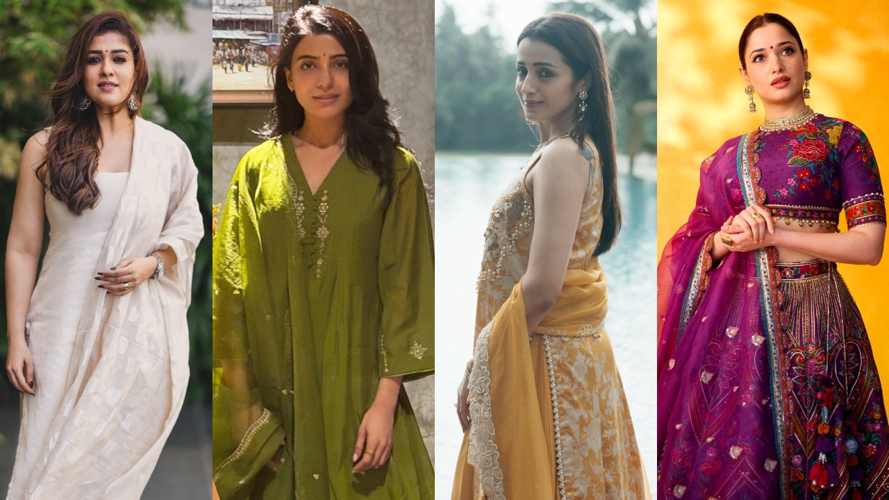 Janmashtami 2026 Outfit Ideas: Nayanthara, Trisha Krishnan, Samantha Ruth Prabhu And Tamannaah Bhatia 1