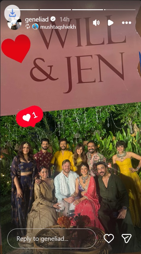 Jennifer Winget-William Ishmael's Goa Reception: Close Friends Ritiesh-Genelia To Shabir-Kanchi Make It A Fun Affair 1