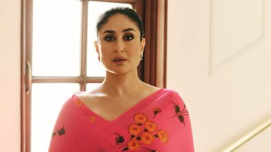 Kareena Kapoor Khan Brings Fresh Floral Glam To Pink Saree Look