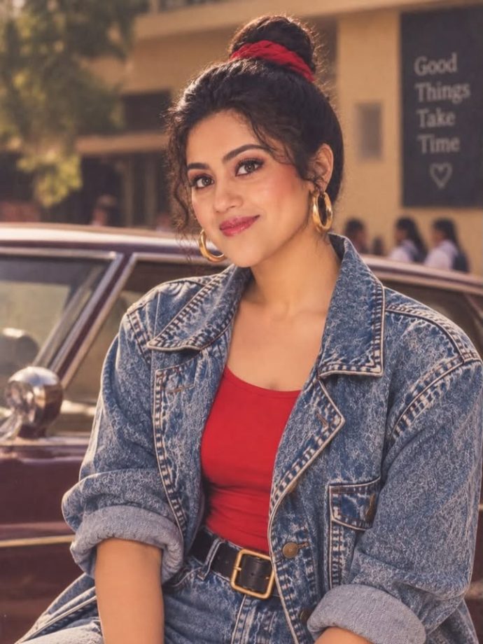 Malayalam Celebrities Nail The 80s Look With AI: Anupama Parameswaran, Sneha, Meena And More Join Retro Trend 1