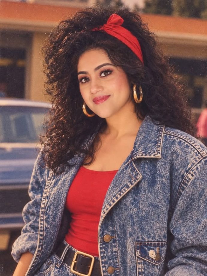 Malayalam Celebrities Nail The 80s Look With AI: Anupama Parameswaran, Sneha, Meena And More Join Retro Trend 1