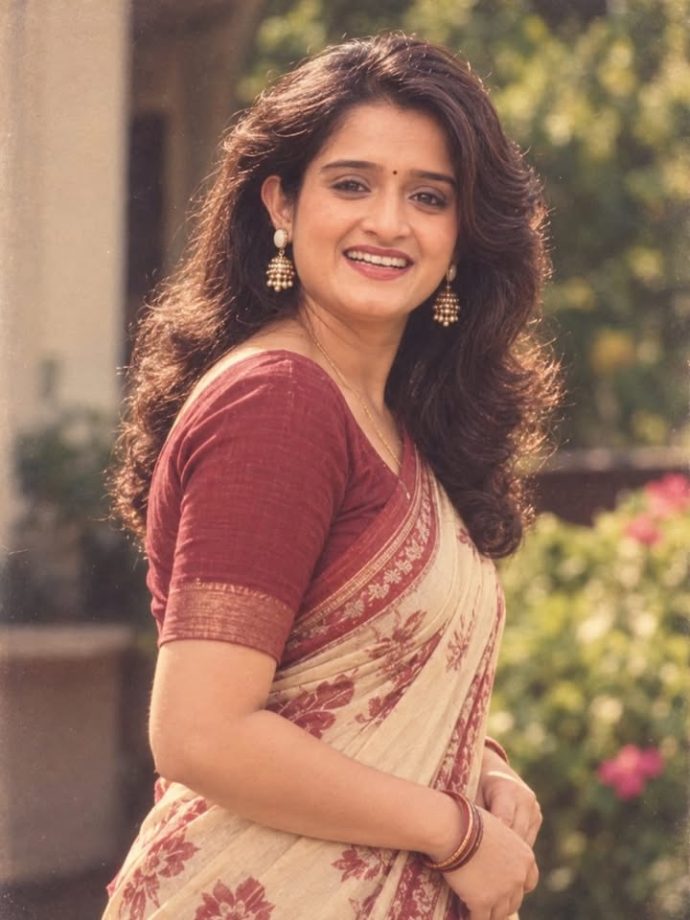 Malayalam Celebrities Nail The 80s Look With AI: Anupama Parameswaran, Sneha, Meena And More Join Retro Trend 1