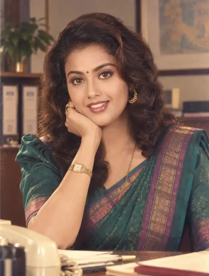Malayalam Celebrities Nail The 80s Look With AI: Anupama Parameswaran, Sneha, Meena And More Join Retro Trend 1