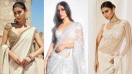 Mouni Roy White Saree Collection: 5 Looks Epitomizing Pure Grace And Timeless Elegance